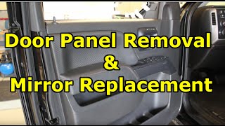 HOW TO Replace Side Mirrors on a 20142018 GMC Sierra or Chevy Silverado In Depth Look [upl. by Enimzzaj651]