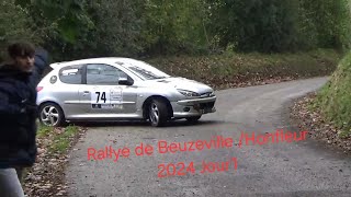 RALLYE de Beuzeville Honfleur 2024 Jour1 [upl. by Noryk11]