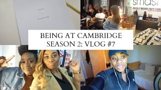 BEING AT CAMBRIDGE VLOG 7 S2 E7 HANDING IN MY DISSERTATION NEW HURRR amp SMASHBOX EVENT [upl. by Gershon]