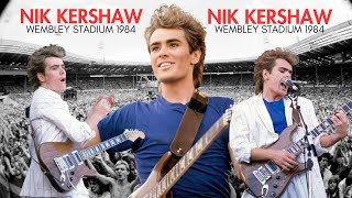 Nik Kershaw LIVE  Wembley Stadium 1984  with Interview [upl. by Gemina]