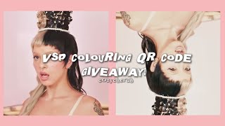 VSP QR CODE GIVEAWAY fyp giveaway colouring vsp melaniemartinez [upl. by Lashond345]