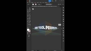 Adobe illustrator Tutorial  How to use the perspective selector illustrator illustratortutorial [upl. by Elman]