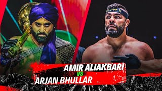 AMIR ALIAKBARI VS ARJAN BHULLAR [upl. by Eille]