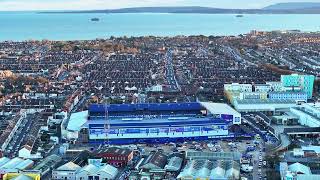 Fratton Park after the game Portsmouth 21 Oxford United 4K [upl. by Andres]