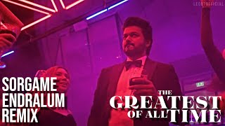 Sorgame Endralum REMIX  HD Quality  The Greatest Of All Time  Yuvan  Thalapathy Vijay  GOAT OST [upl. by Cad]