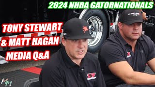 Tony Stewarts Final Thoughts Before NHRA Top Fuel Debut [upl. by Shoshanna]