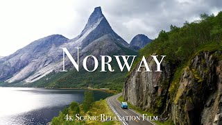 Norway 4K  Scenic Relaxation Film with Calming Music [upl. by Mckinney]