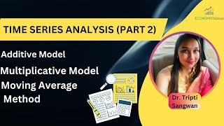 Time Series Analysis Part 2 Additive Model Multiplicative Model Moving Average Method [upl. by Blader]