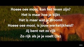 Marco Borsato  Mooi Official Songtekst [upl. by Nraa]