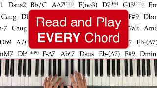 Learn EVERY Chord and Chord Symbol  The 7 Systems [upl. by Rieger509]