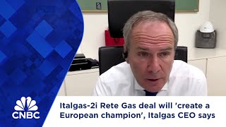 Italgas2i Rete Gas deal will create a European champion Italgas CEO says [upl. by Baker]