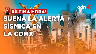 🚨¡Última Hora Se activa la alerta sísmica en la CDMX [upl. by Tnerual]