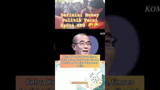 Money Politik Versi Ketua KPU pilpres2024 [upl. by Leber]