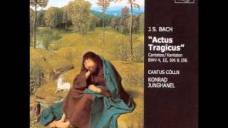 Bach  Cantata BWV 106 Sonatina [upl. by Novert]