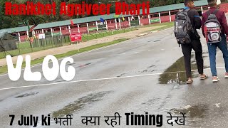 Ranikhet Agniveer Bharti  7 July ki Bharti 2024 viral vlog bharti [upl. by Winson]