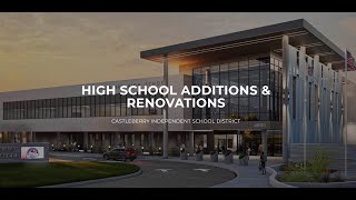 WRA Architects  Castleberry ISD  High School Additions amp Renovations  Animation [upl. by Dane413]