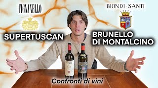 SUPERTUSCAN vs BRUNELLO di MONTALCINO IL Confronto 🍷🔥 [upl. by Augustine]