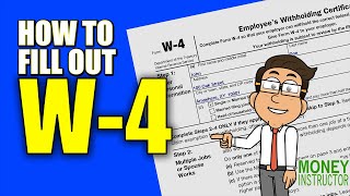 How to Fill Out an IRS W4 Form  Money Instructor [upl. by Taro479]