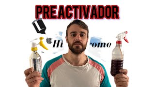 ⚪️FÓRMULA PRE ACTIVADOR EN PROCESO⚪️HIDROCROMOCROMO AL AGUA⚪️ [upl. by Happ]