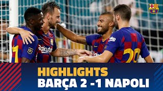 FC Barcelona – SCC Napoli 21 HIGHLIGHTS [upl. by Tsyhtema]