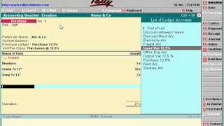 How to enter the sales and purchase entry in tally [upl. by Vinay]