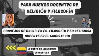 ¿Qué y cómo se debe enseñar filosofía y educación religiosa en Colombia  concursodocente [upl. by Yelehsa822]