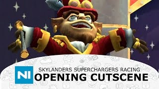 Skylanders SuperChargers Racing Wii  Opening Cutscene [upl. by Anier]