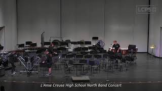 LAnse Creuse High School North Band Concert [upl. by Xaviera]