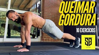 HIIT ABDOMINAL 10 exercícios QUEIMAR GORDURA [upl. by Ajat935]