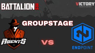 Battalion 1944  Victory LAN  Game Agents vs Endpoint  Bo1 group stage match [upl. by Odawa]