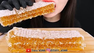 ZOEY ASMR EDIT  raw honeycomb mukbang BITES ONLY [upl. by Enedan390]