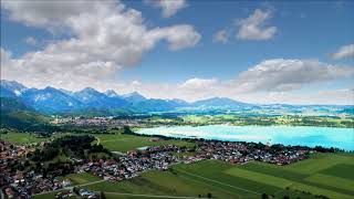 Schwangau Germany Forggensee lake Bavaria [upl. by Humo]