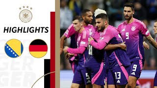 UndavBrace Germany remain unbeaten  BosniaHerzegovina vs Germany  Highlights Nations League [upl. by Etennaej]