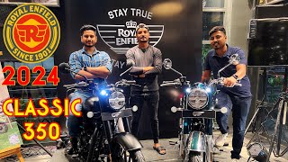 Royal Enfield Classic 350  2024 Edition🔥 [upl. by Epp]