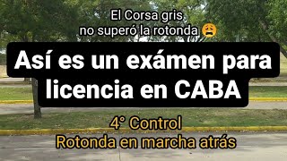 Así es un exámen práctico en CABA para obtener la licencia de conducir Rosi y su prueba [upl. by Alleroif]