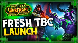 FRESH TBC Server Leveling 65 Road to Karazhan Preparation [upl. by Drahsir]