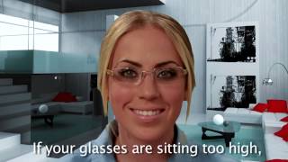 Glasses Adjustment  Metal Glasses Frames [upl. by Topliffe]