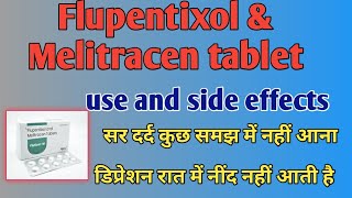 Flupentixol amp Melitracen Tablet use and side effects  finewell tablet use in hindi [upl. by Anuahsal]