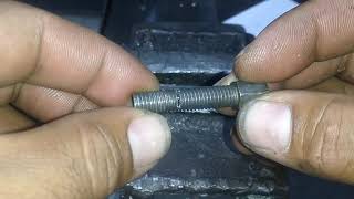 Reparar base de balancines CBF150 rosca PARTE 2 [upl. by Arreyt]