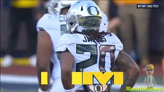 1 Oregon  Michigan 2024 Oregon Ducks highlights 💚🦆🏈 [upl. by Innavoig743]