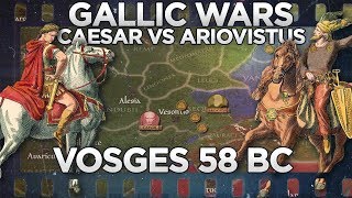 Caesar vs Ariovistus Battle of Vosges 58 BC DOCUMENTARY [upl. by Kristen755]