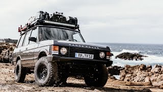 Range Rover Classic  Overland Vanlife Build Tour [upl. by Knepper877]