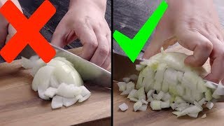 5 conseils de cuisine dun chef professionnel pour couper les légumes [upl. by Eendyc]