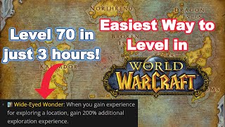 I Found the Easiest Way ANYONE Can Level in World of Warcraft get to level 70 in just 3 hours [upl. by Reh]