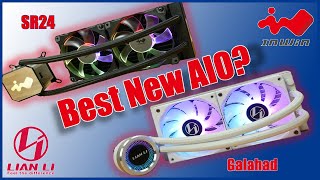 Lian Li Galahad 240 and InWin SR24 AIOs  Review amp Comparison [upl. by Aseneg]