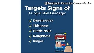 Kerasal Nighttime Renewal Fungal Nail Patches Review Is It Worth the Investment [upl. by Gorski]