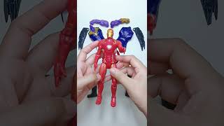 UNBOXING MAINAN IRON MAN  THANOS superheroes marvel [upl. by Hudson]