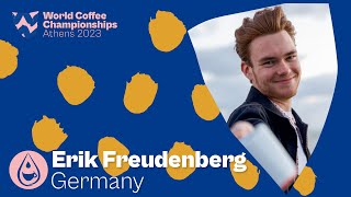 Erik Freudenberg Germany — 2023 World Brewers Cup Round One [upl. by Ytima30]