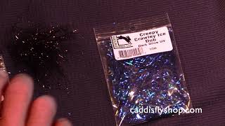 Creepy Crawley Ice Dub by Hareline Product Review [upl. by Dustie]