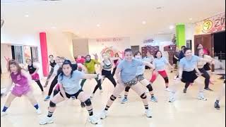 GASOLINA BHANGRA REMIX  DADDY YANKEE  ZUMBA  Zin Dewi Magdalena [upl. by Tacye]